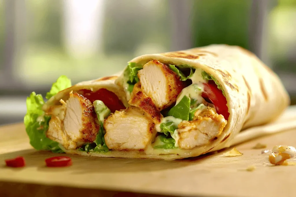 Grilled Chicken Caesar Wrap