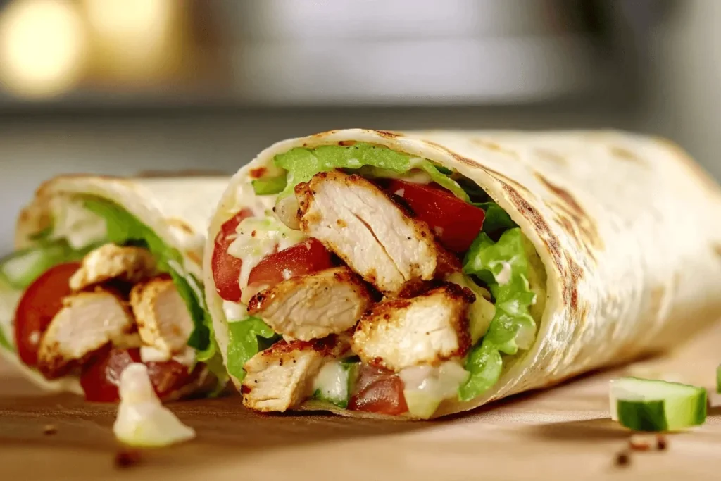 Grilled Chicken Caesar Wrap
