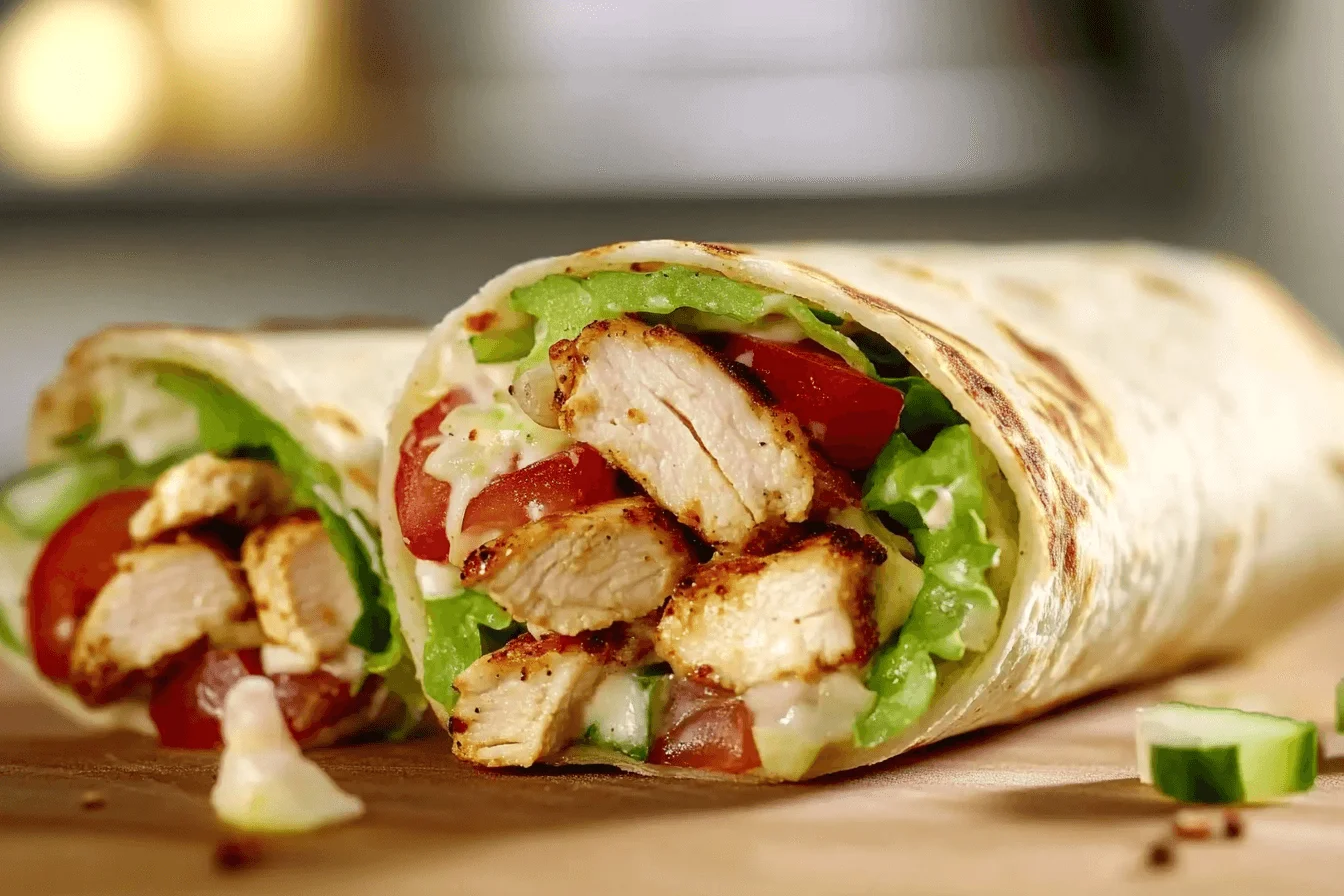Grilled Chicken Caesar Wrap