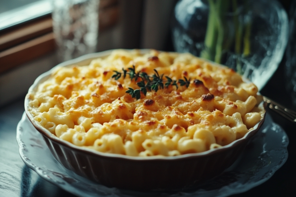 Homemade Baked Mac and Cheese